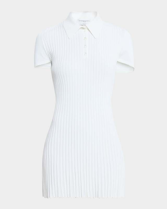 Alice Pleated Polo Mini Dress
